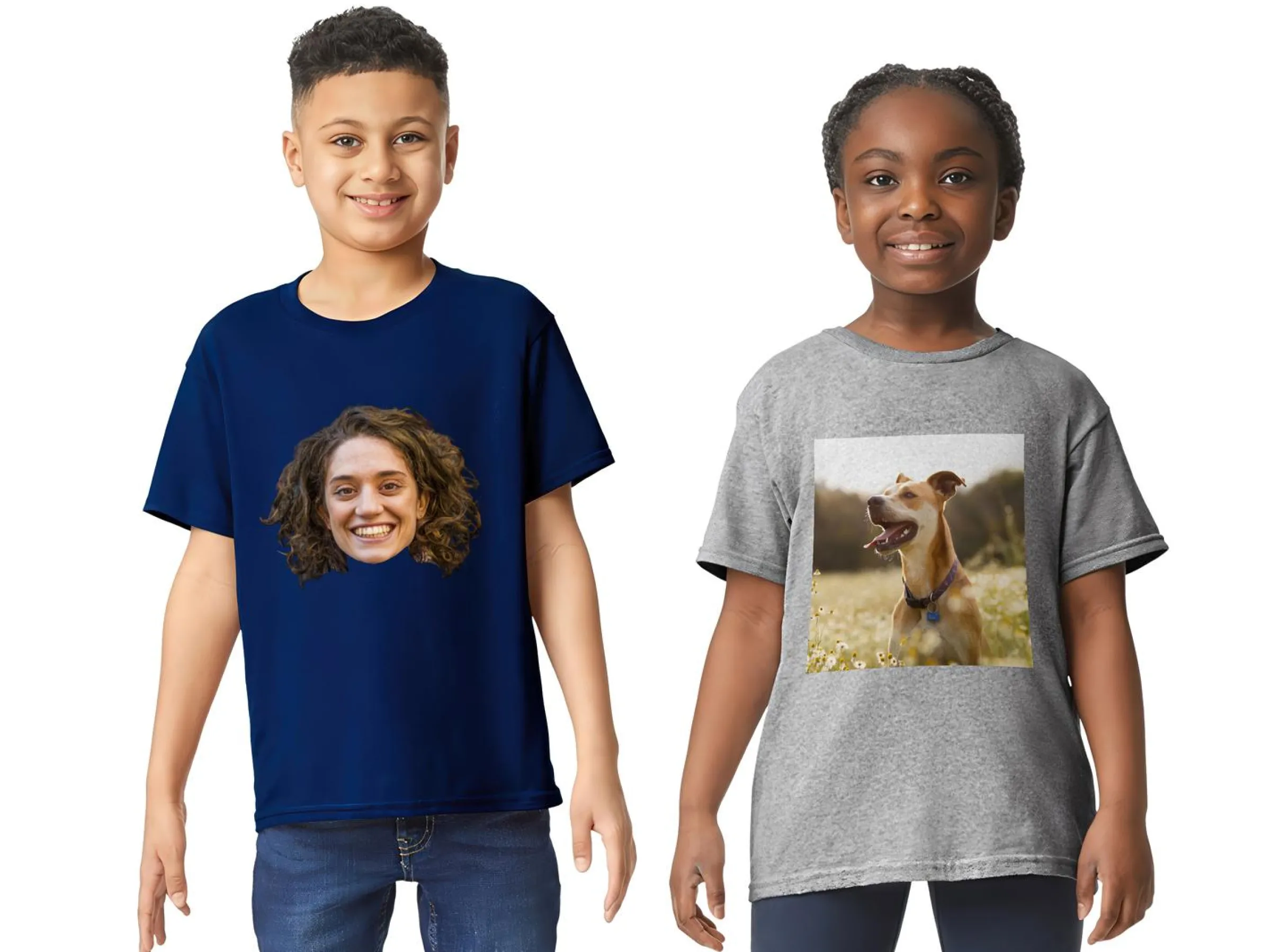 T-shirt till Barn med Foto