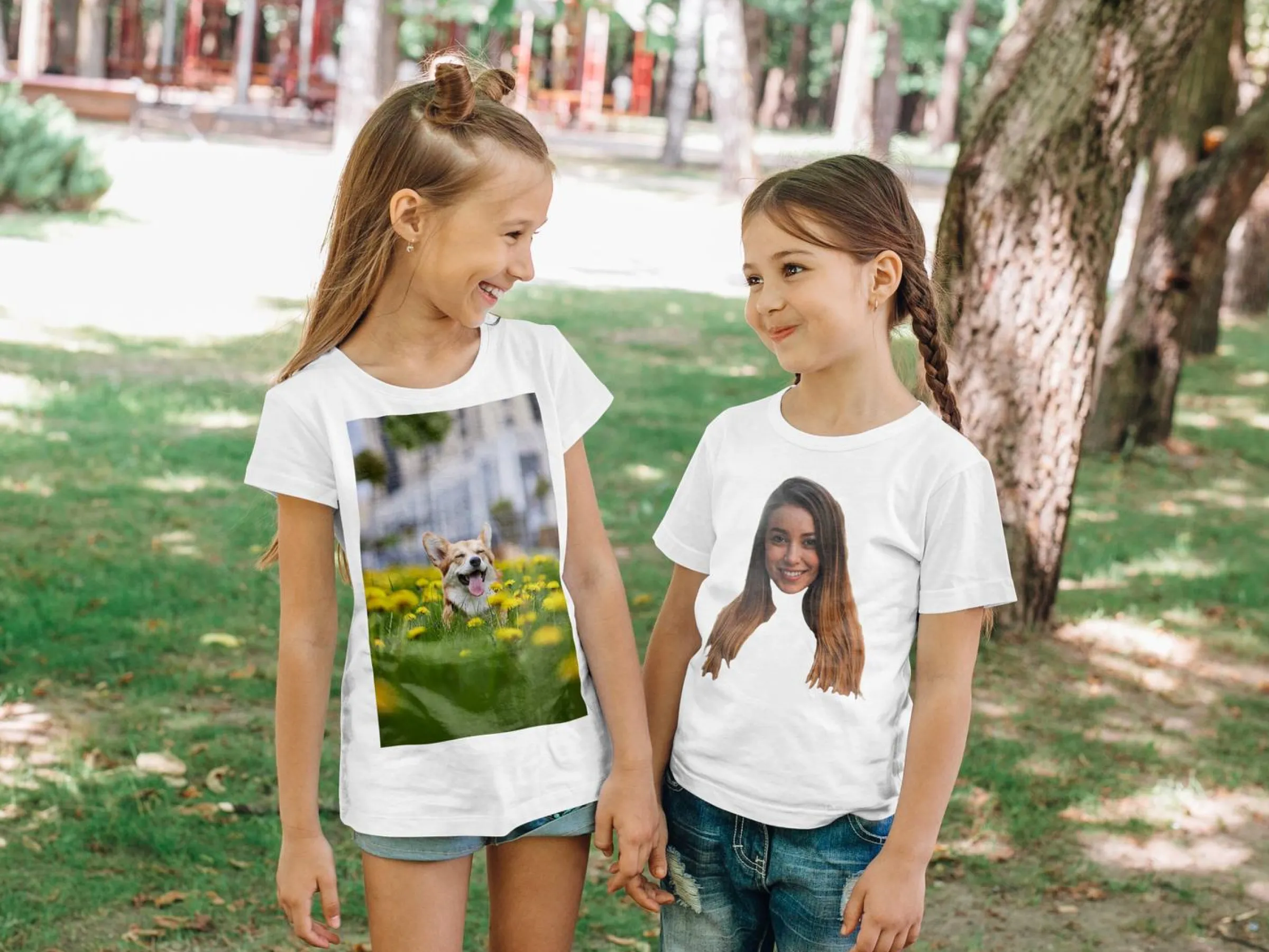 T-shirt till Barn med Foto