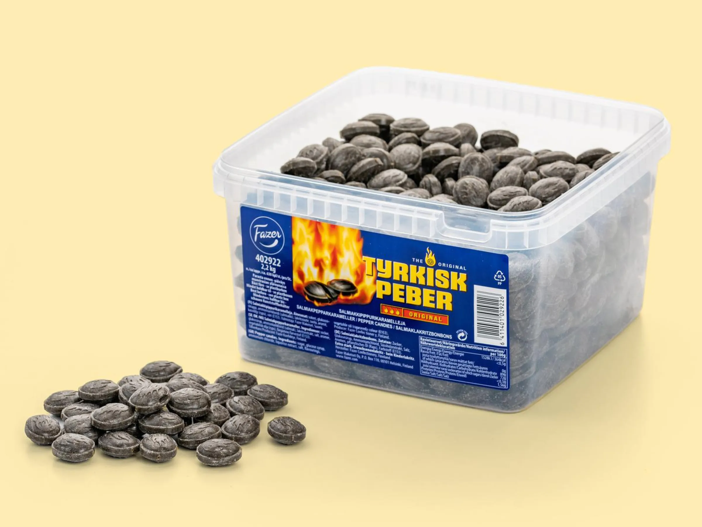 Tyrkisk Peber Lösgodis 2,2 kg