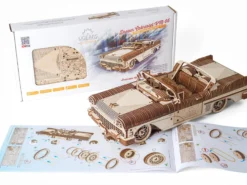 Ugears 3D-pussel i Trä - Cabriolet