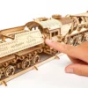 Ugears 3D-pussel i Trä - Tåg