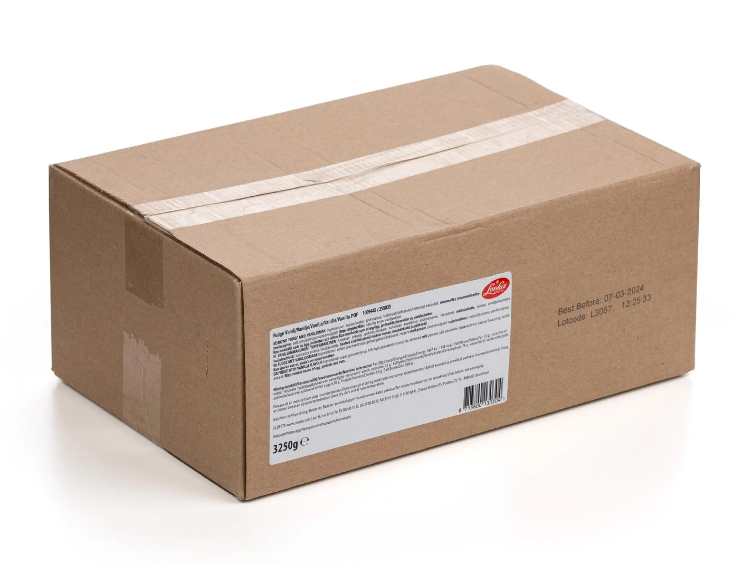 Vaniljfudge Lösgodis 3,2 kg
