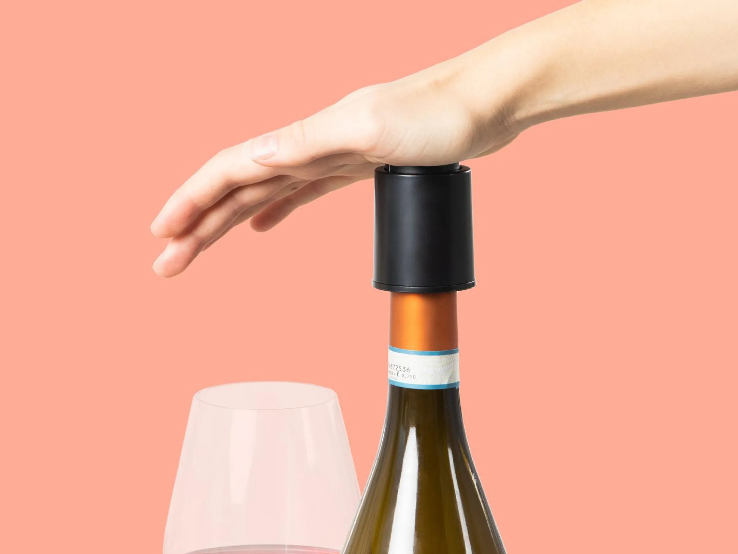Vinförslutare med Luftpump